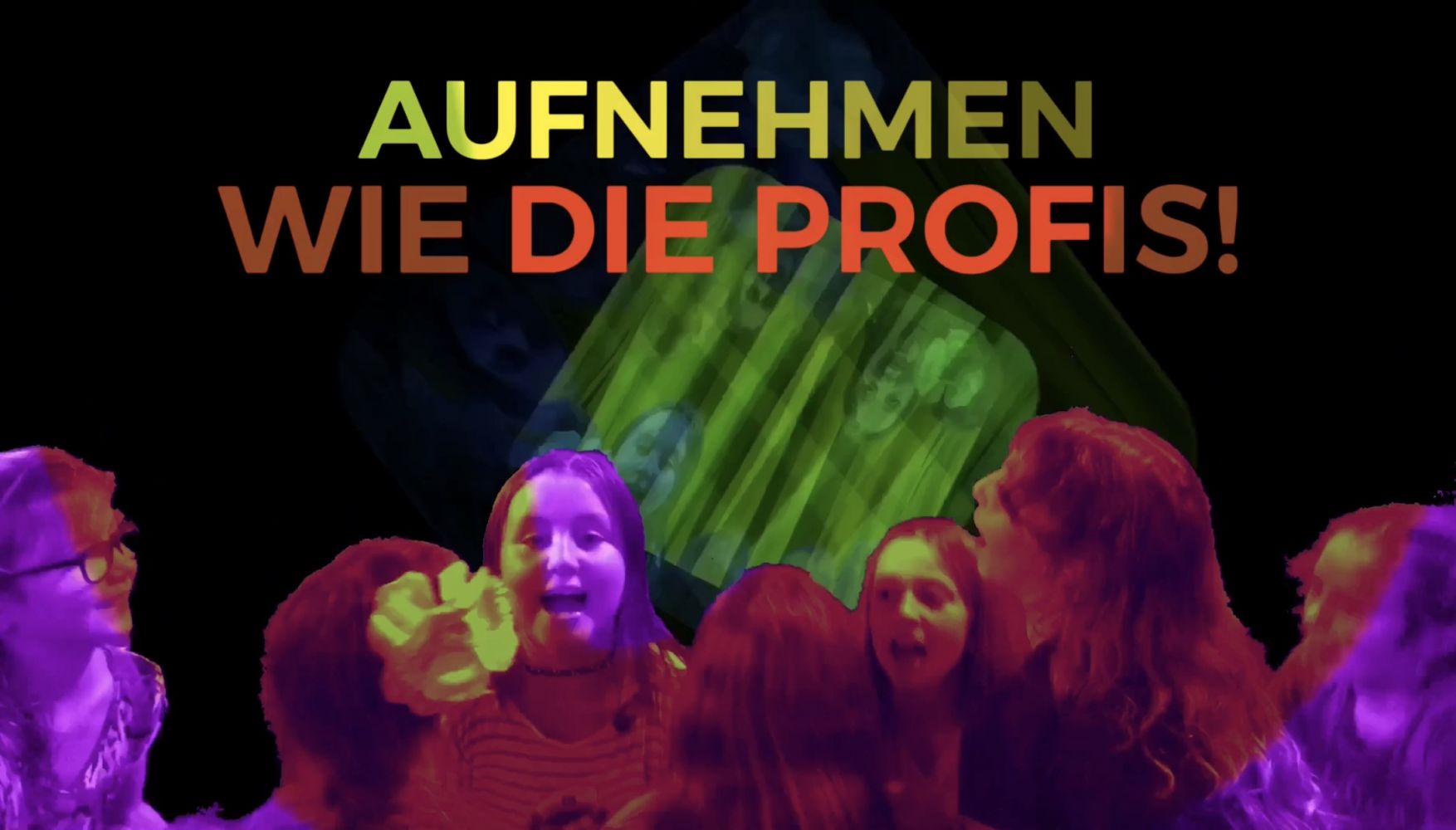 Gemeinsam mit eurem Produzenten holen wir das Beste aus euch raus!